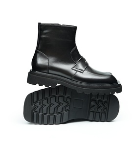 Best Selling New Style <b>Boots</b> For Autumn Men's High Top <b>Boots</b> With Crocodile Pattern Leather Business Formal Men's Leather <b>Boots</b> - Product Image 6