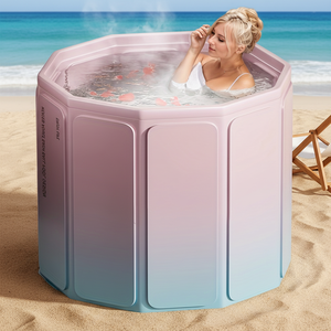 Baignoire à glace gonflable portable Vanace de qualité supérieure en PVC, douche froide pour la récupération et le bien-être à domicile, personnalisation OEM disponible - Product Image 1