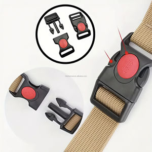 भारी शुल्क 1.5 केंद्र रिलीज बकल स्ट्रैप डॉग कॉलर त्वरित रिलीज प्लास्टिक बकल कस्टम बेल्ट बकसुआ बैग भाग सहायक - Product Image 1