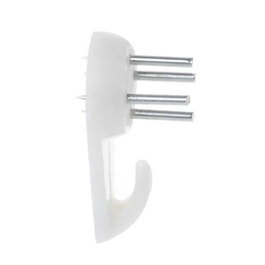 50 cái nhựa Invi sible traceless Wall Mount ảnh hình ảnh khung Nail <span class=keywords><strong>Hook</strong></span> treo - Product Image 2
