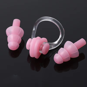 Vente en gros silicone souple natation Bouchons d'oreille et pince-<span class=keywords><strong>nez</strong></span> - Product Image 4