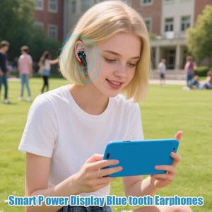 หูฟังไร้สาย X15 Custom Wholesale Tws สำหรับเล่นเกมและกีฬา รุ่น V5.3 แบบใส่ในหู - Product Image 5