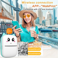 Printer Foto Mini Antarmuka USB Multifungsi Portabel untuk Ponsel