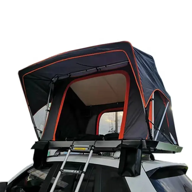 RTS 4X4 خيمة علوية عربة تخييم لـ 2 شخص خيمة الصيف مع نسيج اوكسفورد المزدوج مقاوم للماء والبناء التلقائي