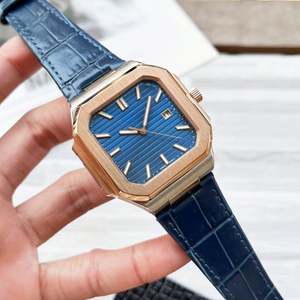 Reloj Cronógrafo de Alta Calidad para Hombre, Estilo Ejecutivo, Caja de Aleación Simple, Moderno, Resistente al Agua, Totalmente Automático, Diseño de Dibujos Animados, Estilo Antiguo - Product Image 5