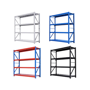 OBO Direct Factory Supply Heavy-Duty Industrial <span class=keywords><strong>Warehouse</strong></span> Estante de almacenamiento Estantes de acero de calidad Protección contra la corrosión personalizada - Product Image 1