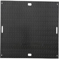 Tapis de sol temporaires ZSPE en HDPE recyclé, antidérapants, haute résistance, protection du sol pour chantiers