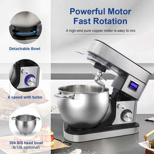 Procesador <span class=keywords><strong>de</strong></span> Alimentos <span class=keywords><strong>de</strong></span> Alta Capacidad a Precio Competitivo, Mezcladora Multifuncional <span class=keywords><strong>de</strong></span> Alimentos, Batidora <span class=keywords><strong>de</strong></span> Cocina con Tazón - Product Image 4