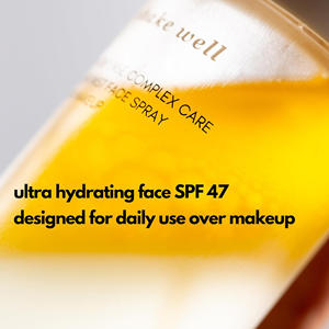 بيع بالجملة وضع الحبر الوجه بخاخ ماكياج الببتيد حمض الهيالورونيك Spf 47 واقي من الشمس رذاذ رذاذ للوجه - Product Image 4