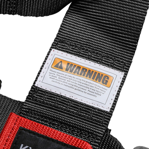 Sabuk pengaman UTV balap Off-Road, sabuk pengaman nilon 4 titik dengan anyaman poliester bantalan 3 inci dan selot aluminium - Product Image 6