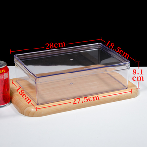 Cấp Thực Phẩm PS Nhựa Tiramisu Hộp Cao Cấp Chất Lượng Món Tráng Miệng Container Với Nắp Cho Bánh Hàng Hóa Và Khô Hải Sản Thực Phẩm Lưu Trữ - Product Image 3