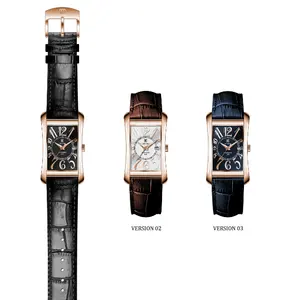 Relógio de pulso movt quartzo, relógio de pulso com pulseira de aço inoxidável, vidro resistente para homens, novo, 2022