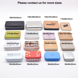 Tùy Chỉnh Logo Dập Nổi <span class=keywords><strong>Tin</strong></span> Sô Cô La Thẻ Quà Tặng Hộp Đồ Trang Sức Phẳng Đồng Bằng Nhỏ Vuông <span class=keywords><strong>Tin</strong></span> Trường Hợp Quảng Trường Bản Lề Hộp Thiếc - Product Image 6