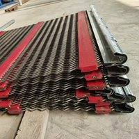 Maille filtrante anti-colmatage haute efficacité avec bandes en polyuréthane pour l'extraction du sable