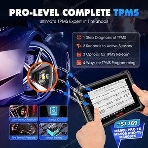 เครื่องสแกนระบบ OBD 2 รุ่น MaxiDAS DS900 TS สำหรับรถยนต์ รองรับการวินิจฉัยระบบเต็มรูปแบบ พร้อมเซ็นเซอร์ TPMS รุ่น DS900 DS900TS DS808 - Product Image 5