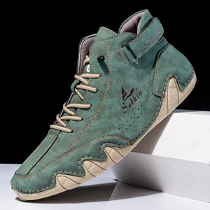 Nuovo modello 2026 <span class=keywords><strong>scarpe</strong></span> da uomo polpo sono popolari stivali Martin alti di <span class=keywords><strong>grandi</strong></span> dimensioni per gli uomini in primavera e in estate stivali corti Casual - Product Image 3