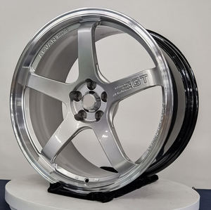 ล้อแม็กซ์ฟอร์จ 5x100 5x112 5x114.3 ขนาด 17 18 19 20 นิ้ว สีขาว 6 ก้าน ลายสปอร์ต TE37 Saga ล้อสมรรถนะสูงสำหรับสนามแข่ง - Product Image 3