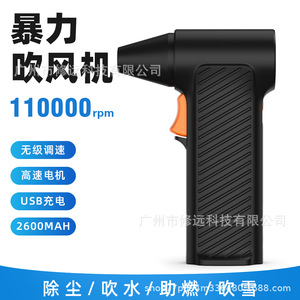 Soplador Inalámbrico Profesional de 250 mph con Presión de Viento de 180g-200g para Polvo, Nieve, Agua, Secado y Combustible, Material ABS - Product Image 3