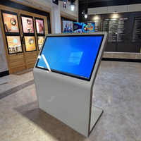 Terminal de Quiosco Independiente con Pantalla Táctil Capacitiva de 32 Pulgadas para Tiendas Minoristas, para Venta de Boletos de Cine e Información con Función SDK