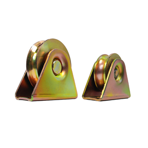 Joinwin vàng thép cửa trượt con lăn với Khung bên ngoài 50mm 60mm 80mm 100mm Y U V rãnh chống gỉ cửa trượt bánh xe - Product Image 2