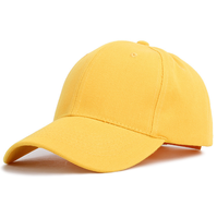 Casquettes de baseball personnalisées pour hommes, noires et unies, à la mode et au design de haute qualité