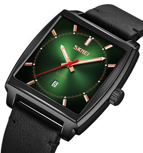 <span class=keywords><strong>Skmei</strong></span> 9316 reloj hombre créateur de mode montres en cuir étanche hommes poignet luxe heures carrées - Product Image 3