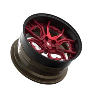 Ruote personalizzate per autovetture forgiate 3 pezzi cerchio ODM a forma di cuore in lega di alluminio su misura leggero 19 20 21 22 23 24 pollici cerchio - Product Image 1