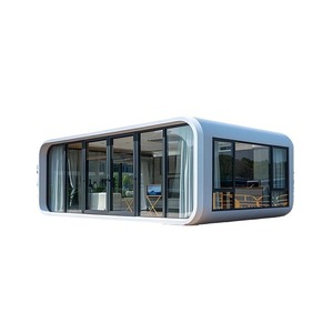 Cabaña Cápsula de Aleación de Aluminio de 6m para Uso Hotelero, Diseño Moderno - Product Image 1