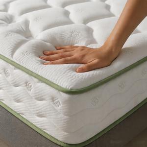 Colchón de Espuma Viscoelástica de Primera Calidad Hecho en China, Colchón de Muelles Ensacados de 5 Zonas, Tamaño King para Hotel - Product Image 1