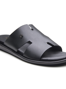 Genuine Leather Sandals for Men Comfortable Casual Outdoor Walking Sandals Adjustable Strap Soft Leather Summer Footwear - Product Image 1