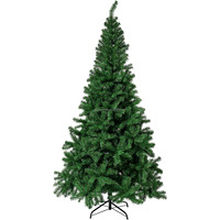 Sapin de Noël artificiel en PVC vert luxuriant de qualité supérieure pour la décoration de la maison, du bureau et des fêtes