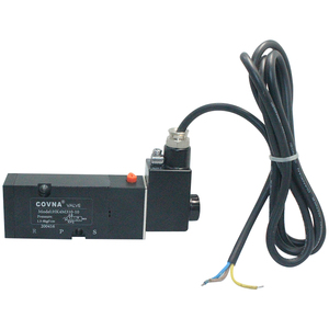 COVNA Urgent Order High Pressure Solenoid Valve Single Coil <b>LED</b> Pneumatic Solenoid Valve for Air Control 12v Solenoid Valve - Product Image 2