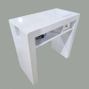 Table de manucure professionnelle de luxe légère et exclusive Tables à ongles de technicienne en ongles pour salons de beauté ou salon - Product Image 3