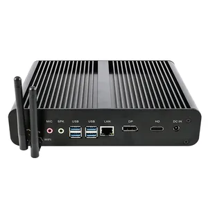 第11世代Corei71165G7マイクロデスクトップコンピューターNUC4KHTPC 2 * DDR4 M.2 PCIe SSD Office MiniPCファンレスゲーミングPC