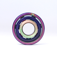Lot de 16 roulements de Skateboard Neo Chrome sous vide, pièces de rechange pour Skateboard, avec espaceurs intégrés