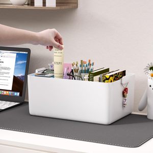 Boîte de rangement en plastique de 19,7 litres avec plateau amovible, organisateur durable pour artisanat, idéal pour organiser perles, couture, pâte à modeler - Product Image 4