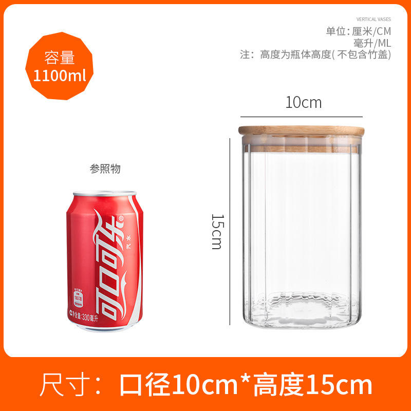 10 cm de diámetro, 15 cm de altura, 1100 ml de capacidad, 75 cajas