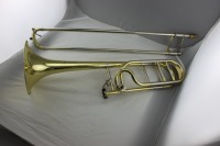 Trombone ténor Eastern Music, tonalité Bb/F, modèle Ala the Shires, avec manchon de slide en cupronickel