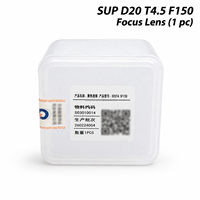 Kit de lentilles consommables pour tête de soudage laser SUP21T SUP23T : Lentille de protection D18 + Lentille de focalisation D20F150 + Lentille collimatrice + Miroir en quartz 1064nm