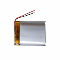 Baterai litium polimer 603443-2, baterai pengganti 2 kabel 900mAh 3.7V 603443, baterai Speaker isi ulang kapasitas tinggi
