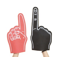 Jrt vente en gros acclamations mousse éponge mains 23*45cm Eva mousse main personnalisé mousse doigt Cheer gants