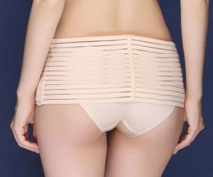 Vente en gros <span class=keywords><strong>Ceinture</strong></span> post-partum pelvienne de maternité pour le contrôle du ventre Après la livraison Ceintures de transpiration Exercices de yoga <span class=keywords><strong>Ceinture</strong></span> de récupération post-partum - Product Image 4