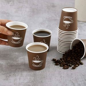 Design Logo Single Double Layer Paper Coffee <b>Cups</b> <b>Disposable</b> Paper <b>Cup</b> Cold/hot Drinking Paper <b>Cup</b> - Product Image 1
