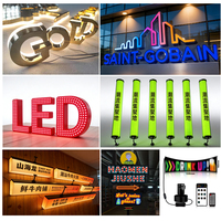 Letras 3D con Canal de Luz LED, Letras Acrílicas 3D con Iluminación Frontal, Letrero Acrílico con LED, Personalización, Letrero LED con Luz Frontal