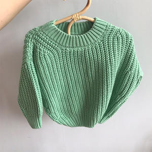 Vêtements pour enfants automne-hiver, nouveau style, pull en tricot chaud pour enfants, pulls pour bébés filles - Product Image 6