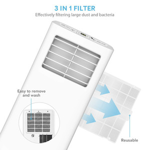 Hot Selling 3 in 1 Cooling Dehumidifying With 2 Fan Speed 220v Malaysia Tent Portable Cooler Air Conditioner 9000btu Portable Ai - Product Image 4