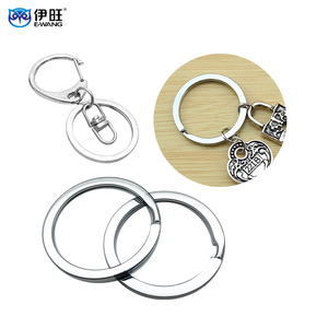 ขายส่งพวงกุญแจแบบแบน OEM ผลิตตามสั่ง พวงกุญแจสแตนเลส - Product Image 1