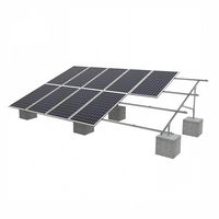 Systèmes de montage de modules photovoltaïques sur mesure, profil en C, structure de montage au sol solaire en acier zinc-aluminium-magnésium
