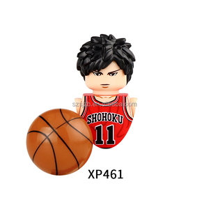 KT1060 SLAM DUNK ตัวต่อการ์ตูนขนาดเล็ก ตัวละครทาเคนอริ อาคากิ ฮานามิจิ ซากุระกิ รุคาวะ ของเล่นตัวต่อ ของขวัญ - Product Image 4