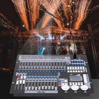 Consola de Equipos Profesionales para Escenarios, Controlador DMX512, Sistema de Control de Luces de Proyección Artnet 1024, Eventos, Bodas, Discotecas, Acero Inoxidable
